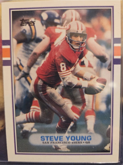 1989 Topps Traded #24T Steve Young NearMint/Mint