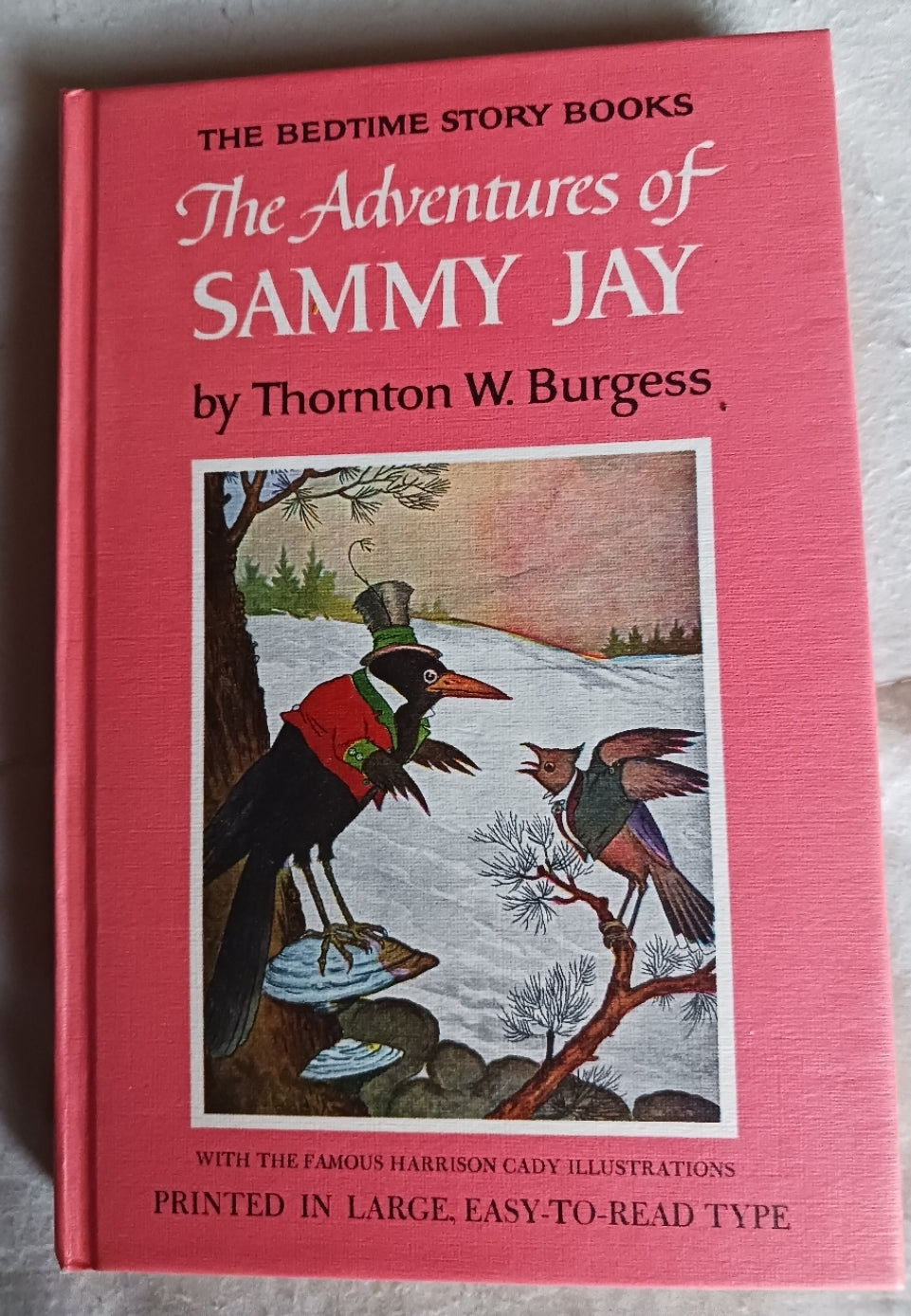The Adventures of Sammy Jay by Thorton W. Burgess (HC - No Flaws)