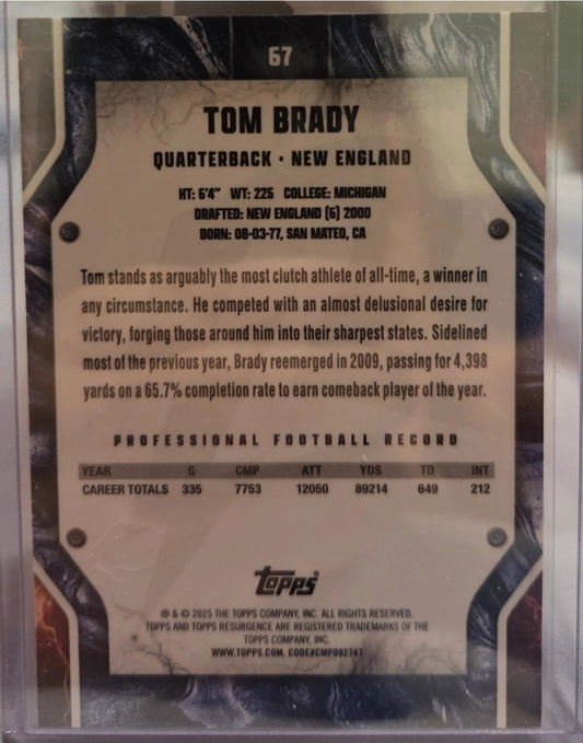 2024 Topps Resurgence - Tom Brady #67 Refractor