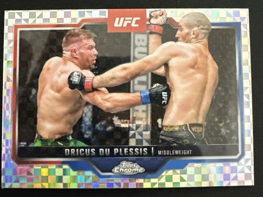 2025 Topps Chrome UFC Dricus Du Plessis (Prism)