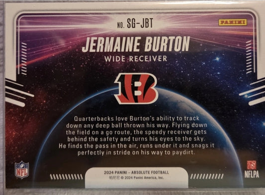 2024 Panini Absolute - Star Gazing Jermaine Burton #SG-JBT (RC)
