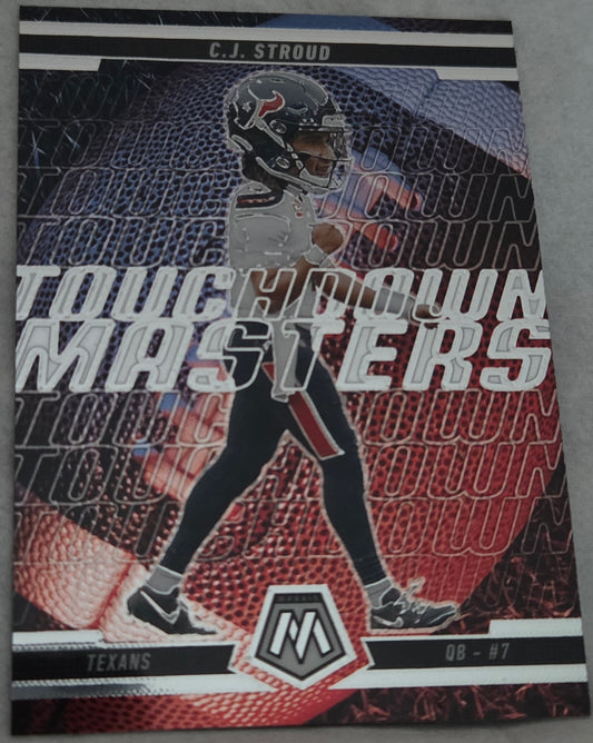 2025 Panini Mosaic Football CJ Stroud Touchdown Masters #11