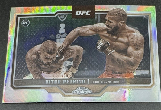 2025 Topps Chrome UFC Vitor Petrino Sepia