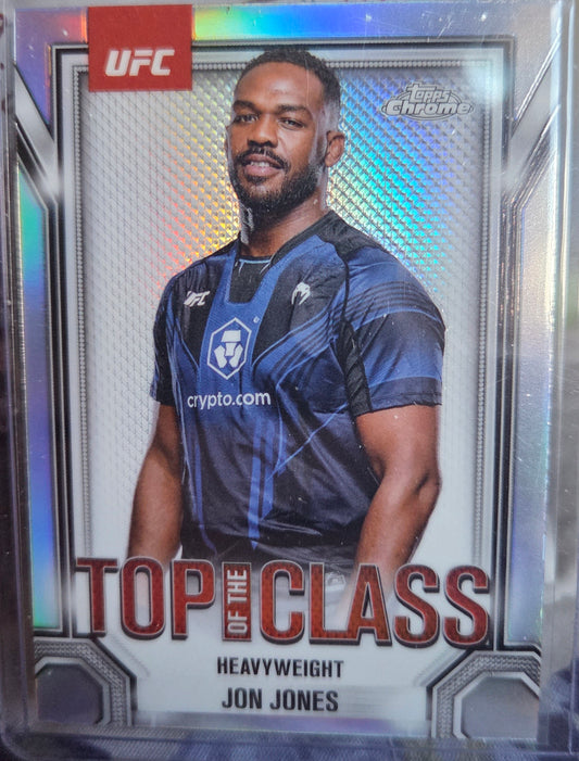2025 Topps Chrome UFC Jon Jones - Top of the Class