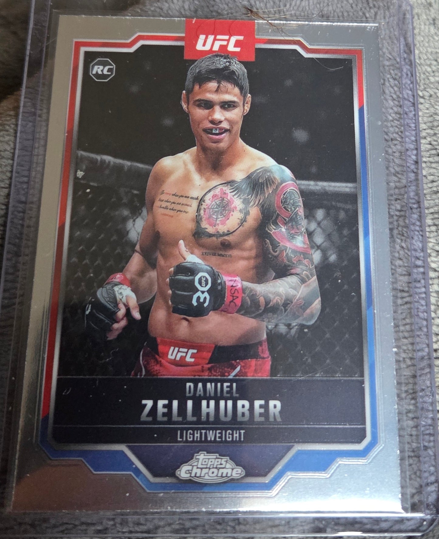 2025 Topps Chrome UFC - Daniel Zellhuber #189 (RC)
