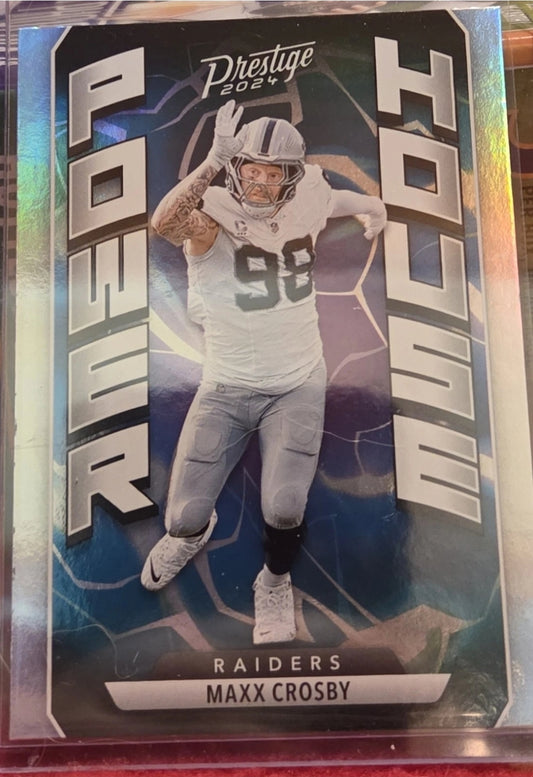 2024 Panini Prestige - PowerHouse Maxx Crosby #PH-MCY
