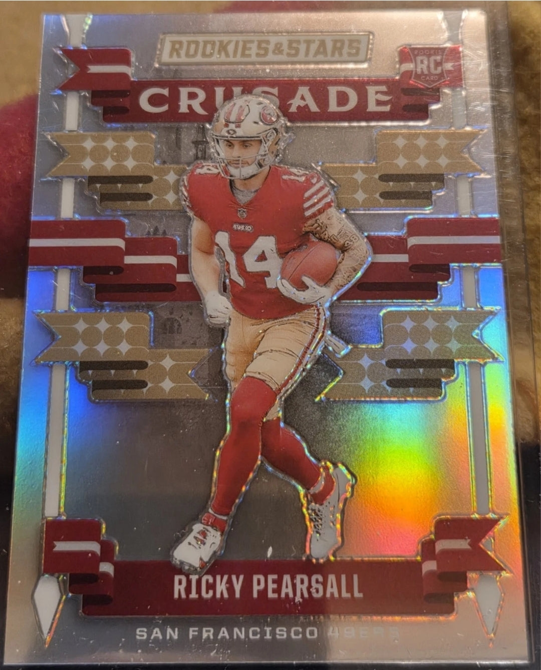 2024 Panini Rookies & Stars - Crusade Ricky Pearsall #C-RPL Silver (RC)