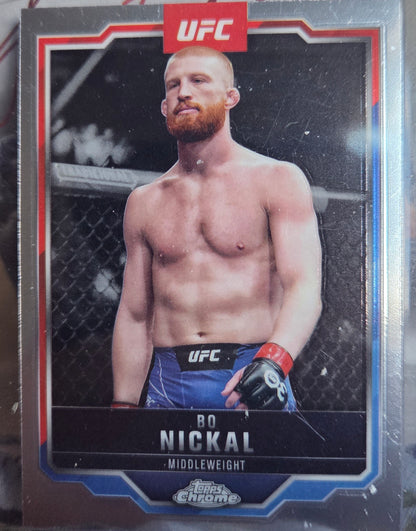 2025 Topps Chrome Bo Nickal base card