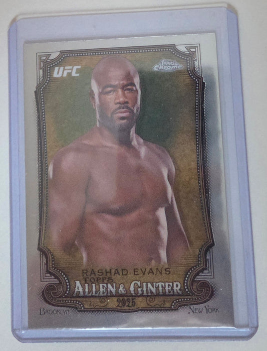 2025 Topps Chrome UFC - Allen and Ginter Rashad Evans #AAG-2