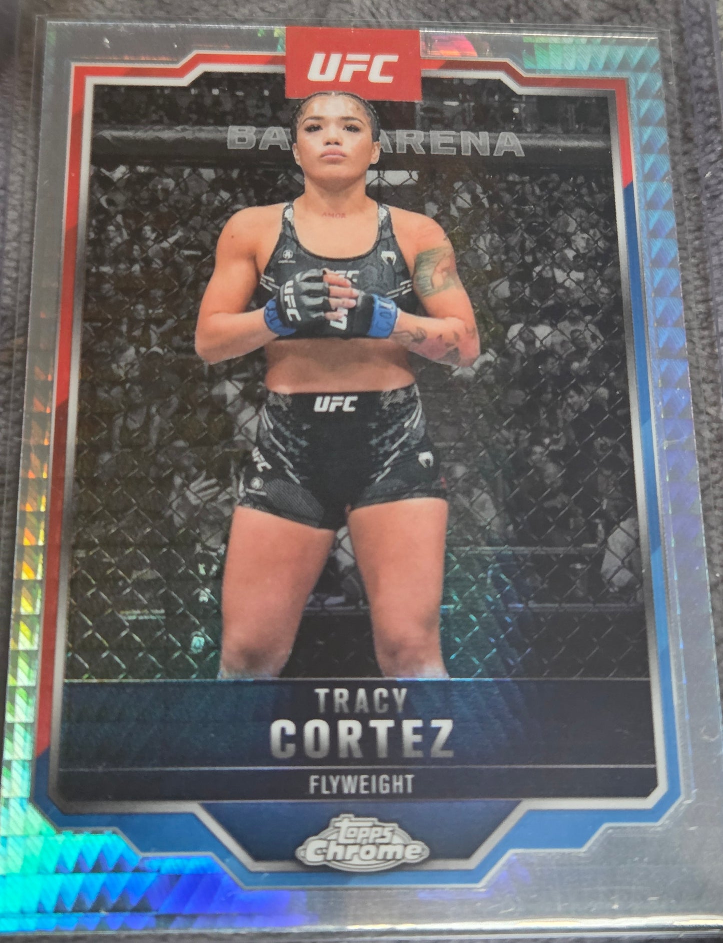 2025 Topps Chrome - Tracy Cortez #134 Prism Refractor