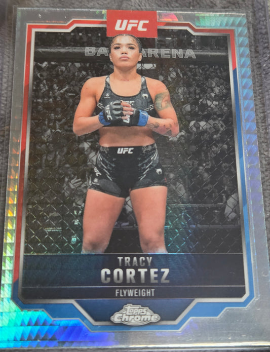 2025 Topps Chrome - Tracy Cortez #134 Prism Refractor